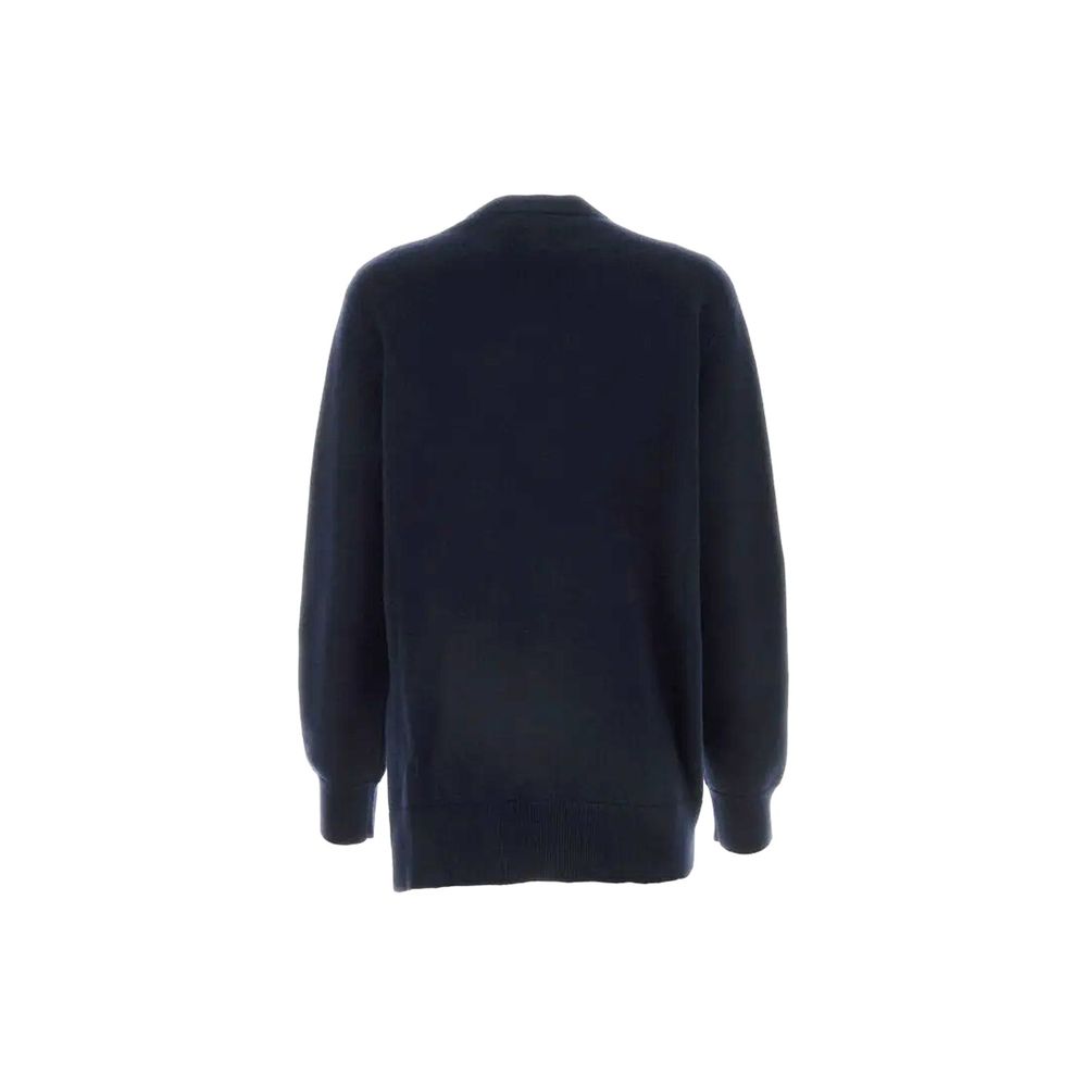 Asymmetric Cashmere Cardigan