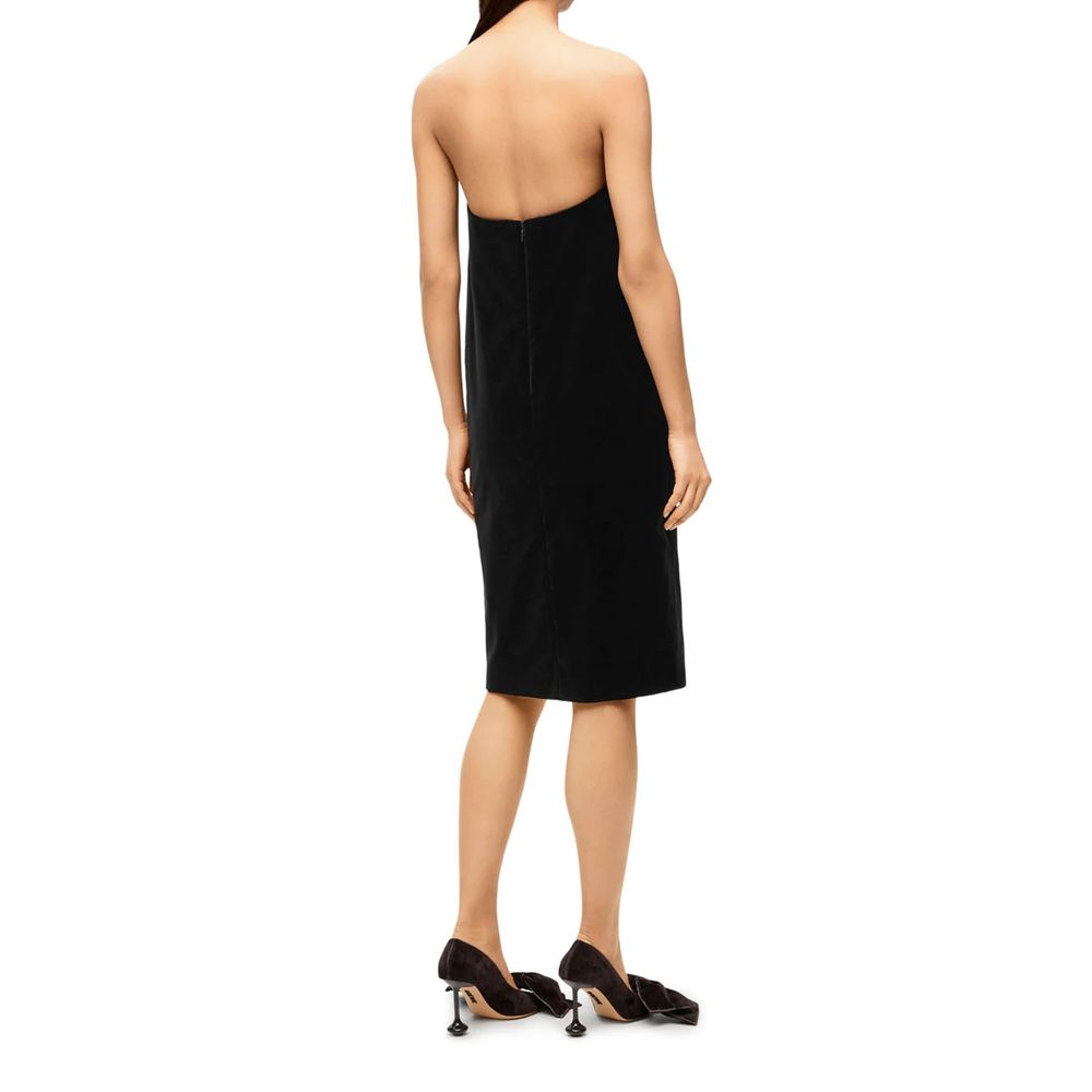 Bustier Velvet Dress