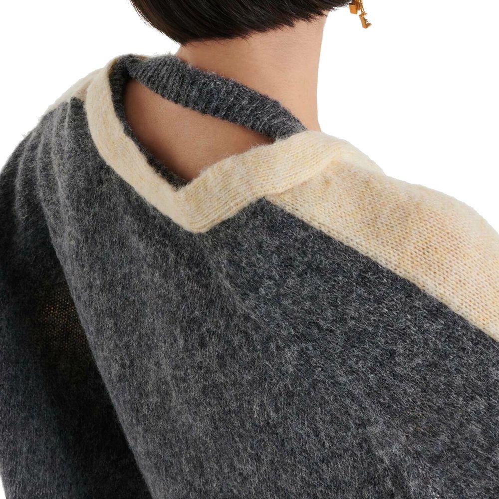 Cropped Wool Cardigan