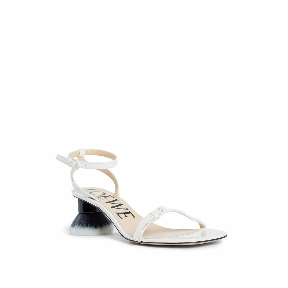 Petal Brush Leather Sandals