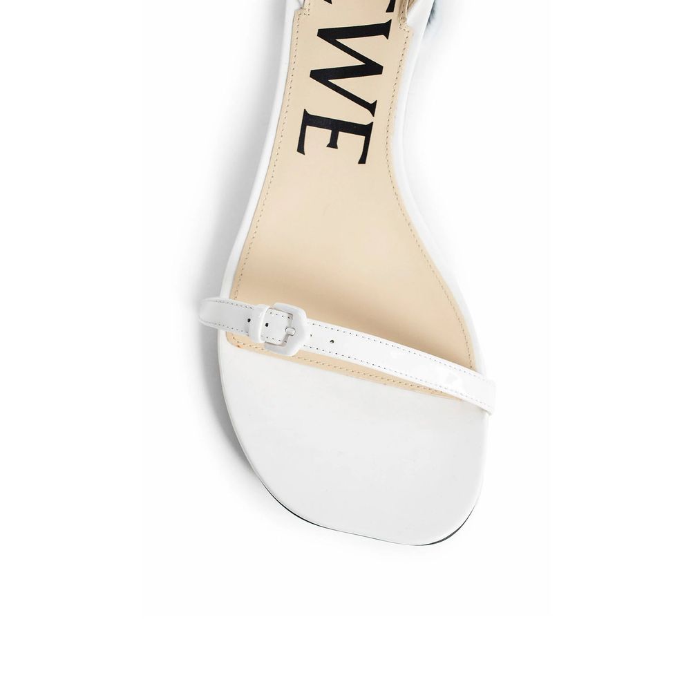 Petal Brush Leather Sandals