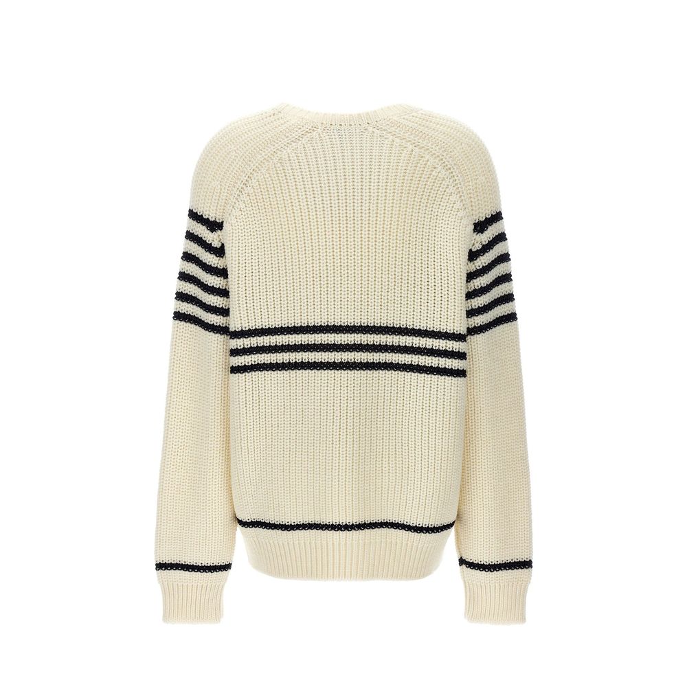 Wool Blend Striped Sweater