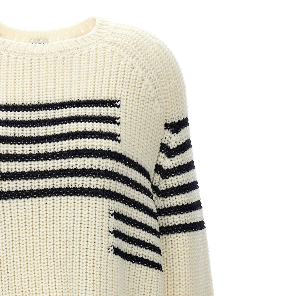 Wool Blend Striped Sweater