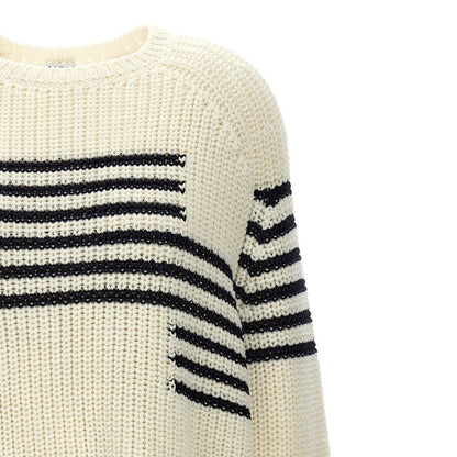 Wool Blend Striped Sweater