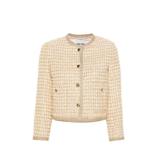Check Lamé Jacket