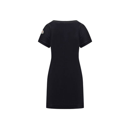 Cotton Logo Mini Dress