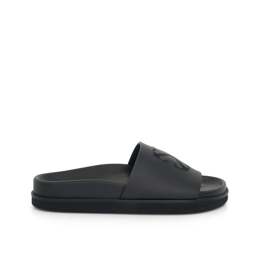 Off White Cloud Arrow Slippers