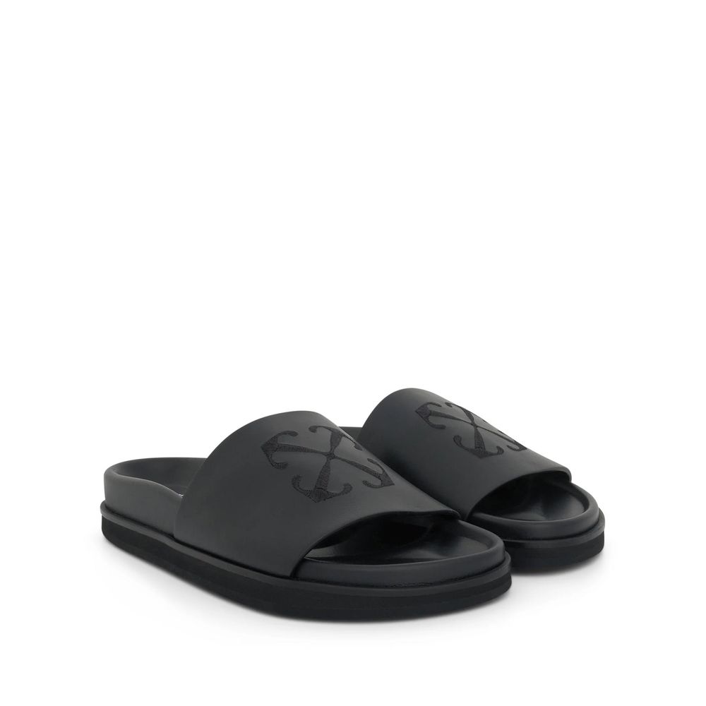 Off White Cloud Arrow Slippers
