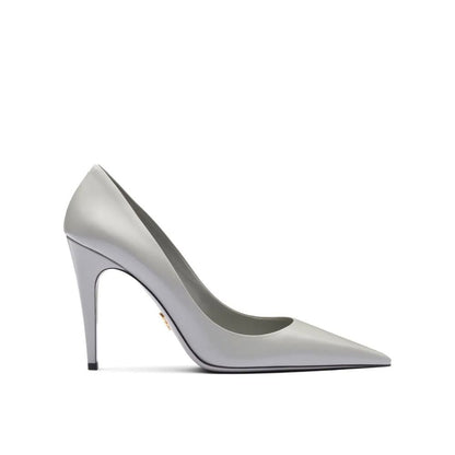 Brushed Leather Pumps
