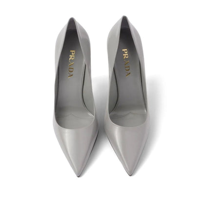Brushed Leather Pumps
