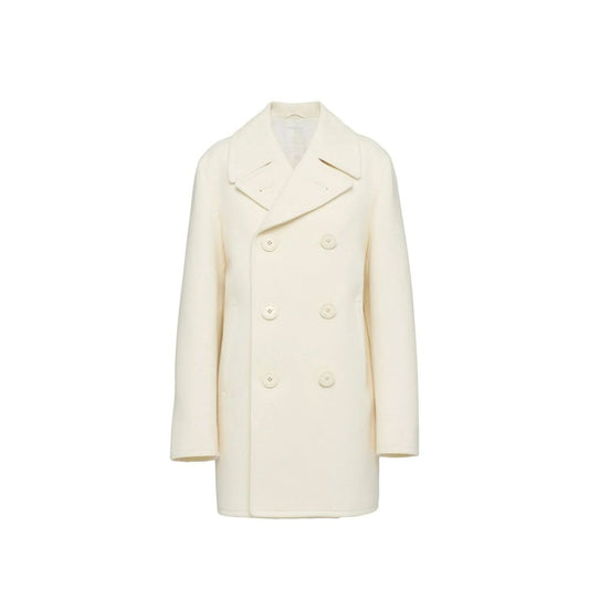 Double-Breasted Wool Coat