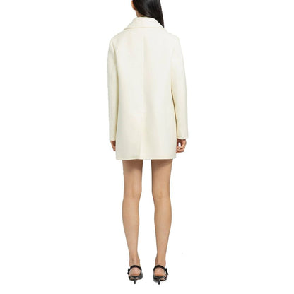 Double-Breasted Wool Coat