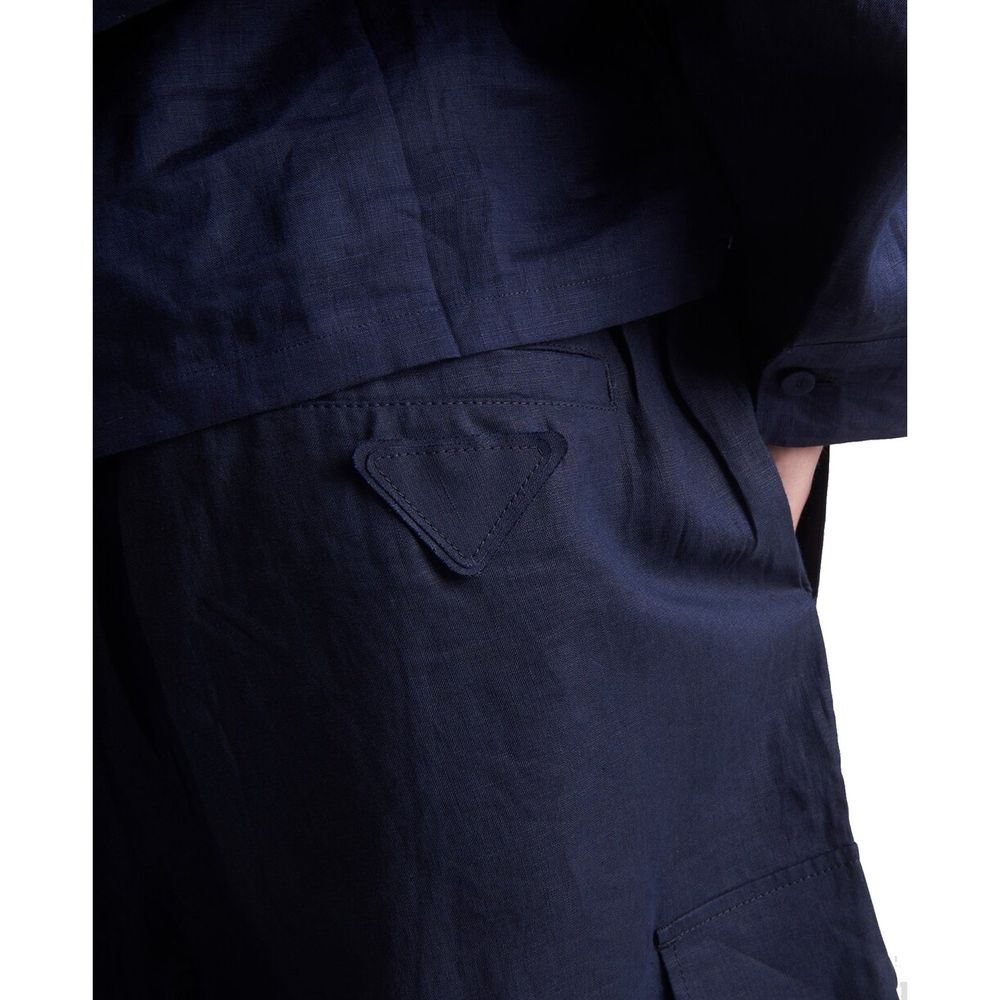 Linen Bermuda