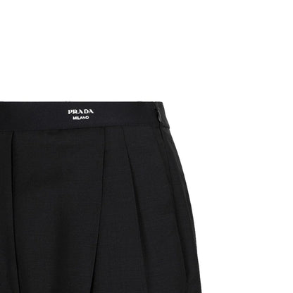 Wool Classic Logo Pants
