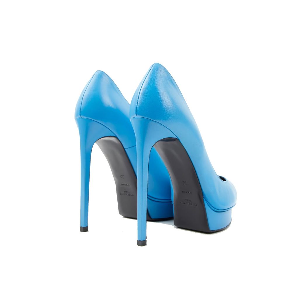 Leather Janis Pumps