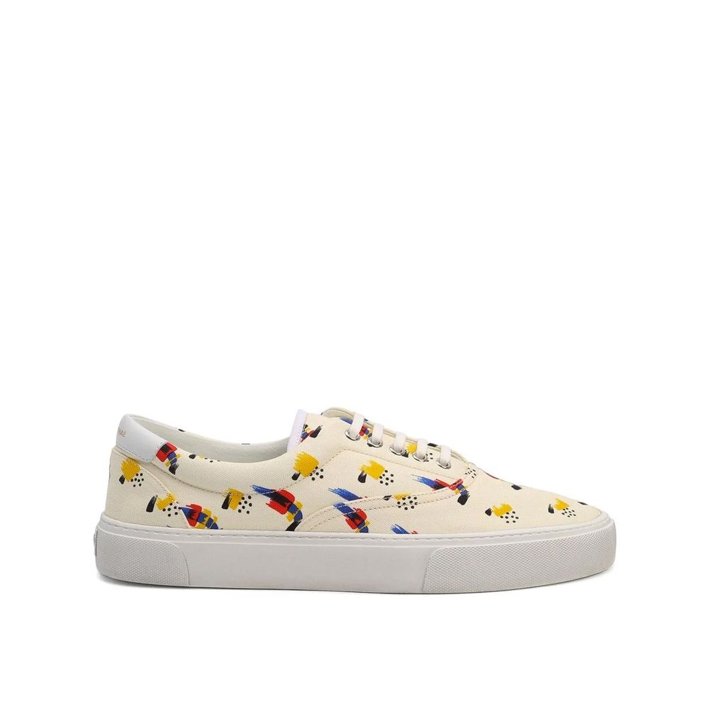 Printed Canvas Sneakers