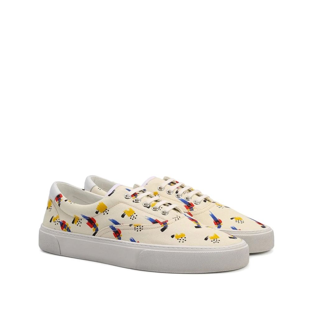 Printed Canvas Sneakers