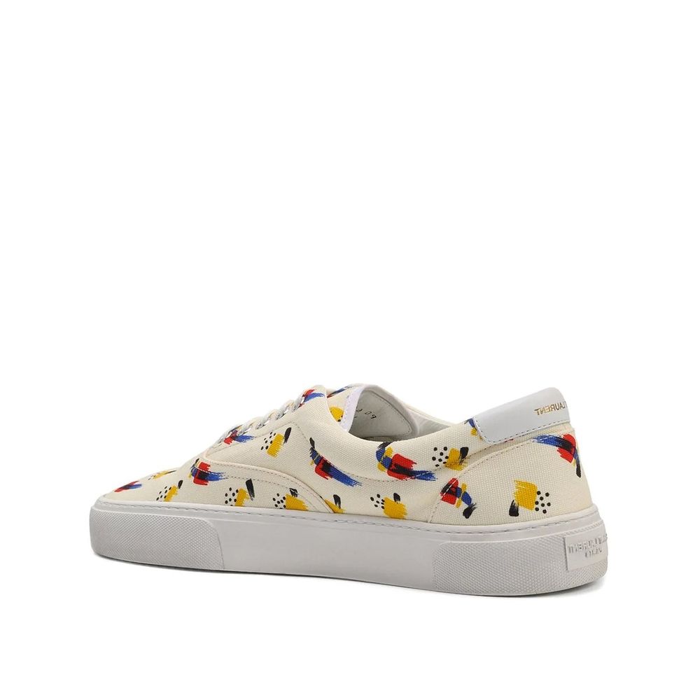 Printed Canvas Sneakers