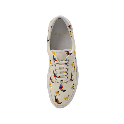 Printed Canvas Sneakers