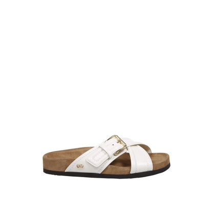 Leather Flat Sandals