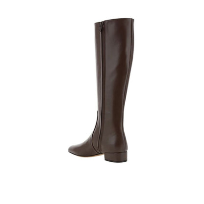 Leather Logo Boots