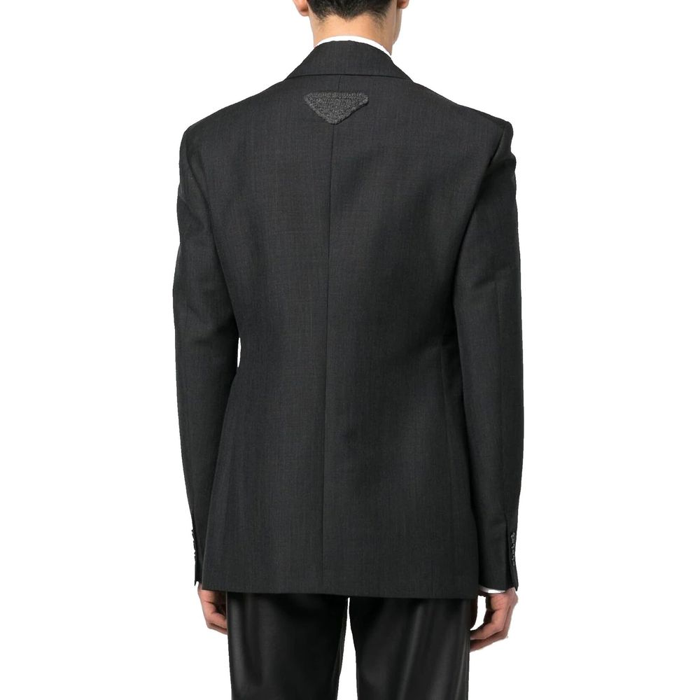 Double-Breasted Wool Jacket