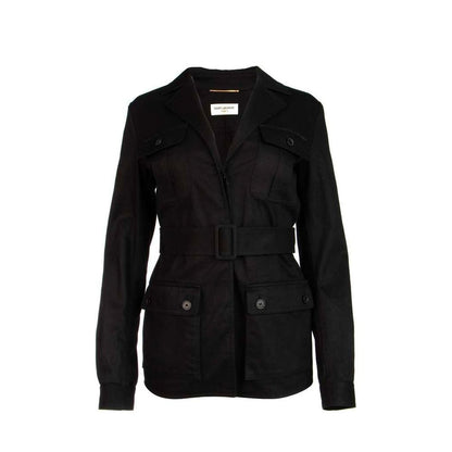 Belted Flap Pocket Jacket