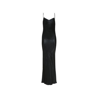 Satin Long Dress