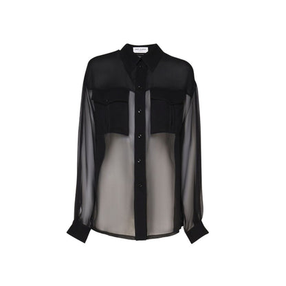 Silk Crepe Muslin Shirt