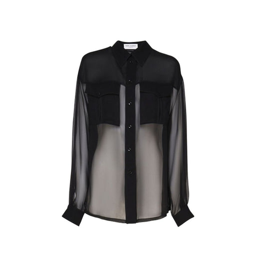 Silk Crepe Muslin Shirt