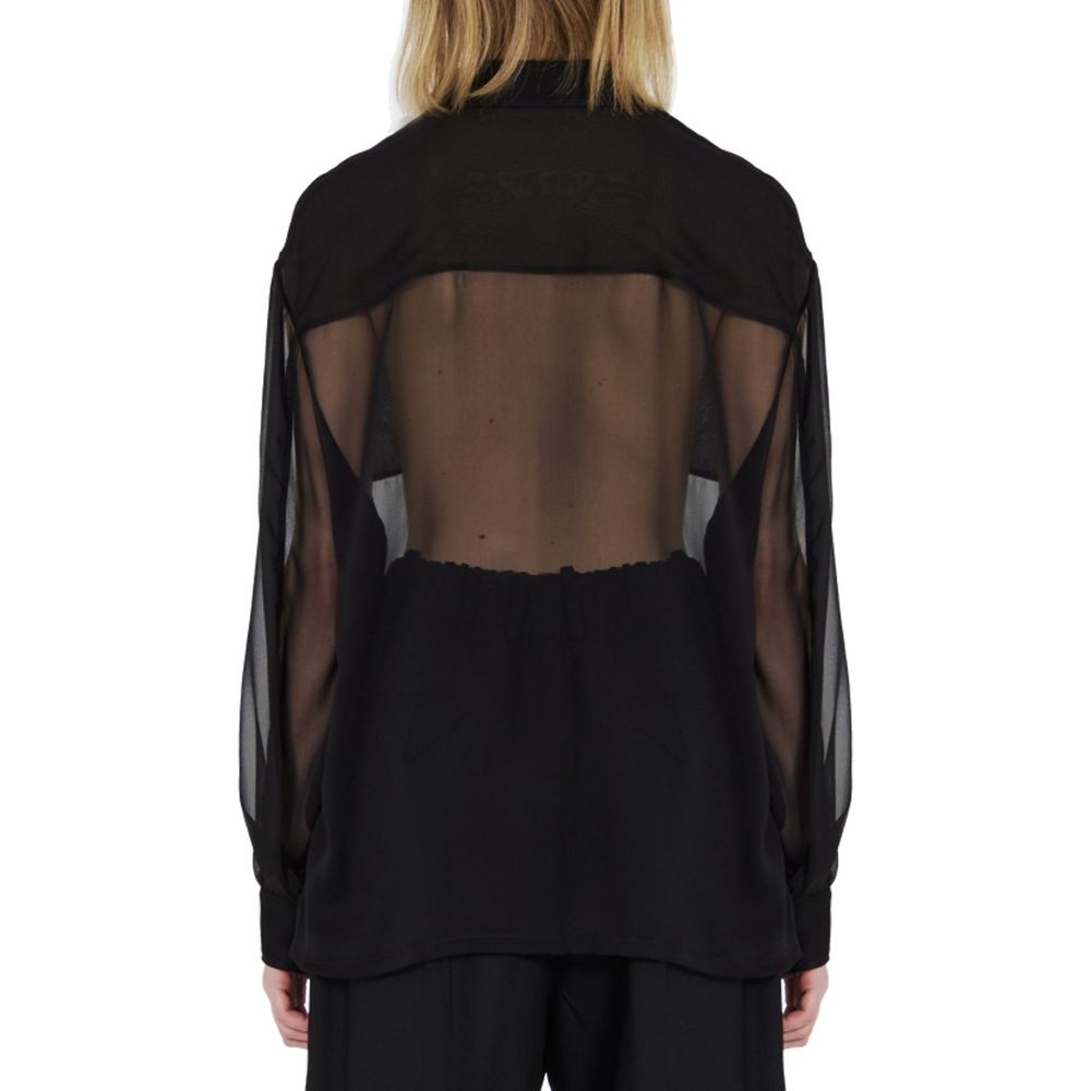 Silk Crepe Muslin Shirt