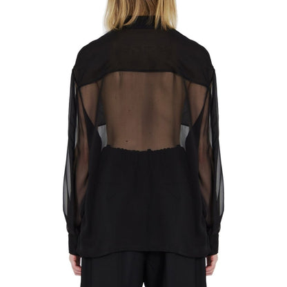 Silk Crepe Muslin Shirt