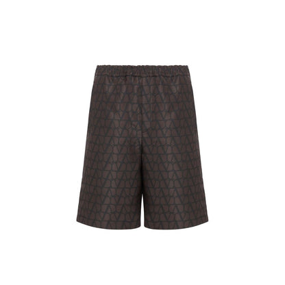 Logo Silk Shorts