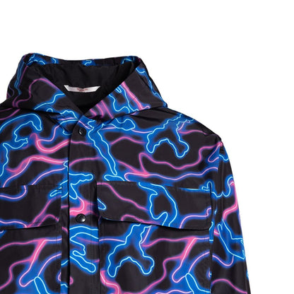 Printed Hooded Jacket