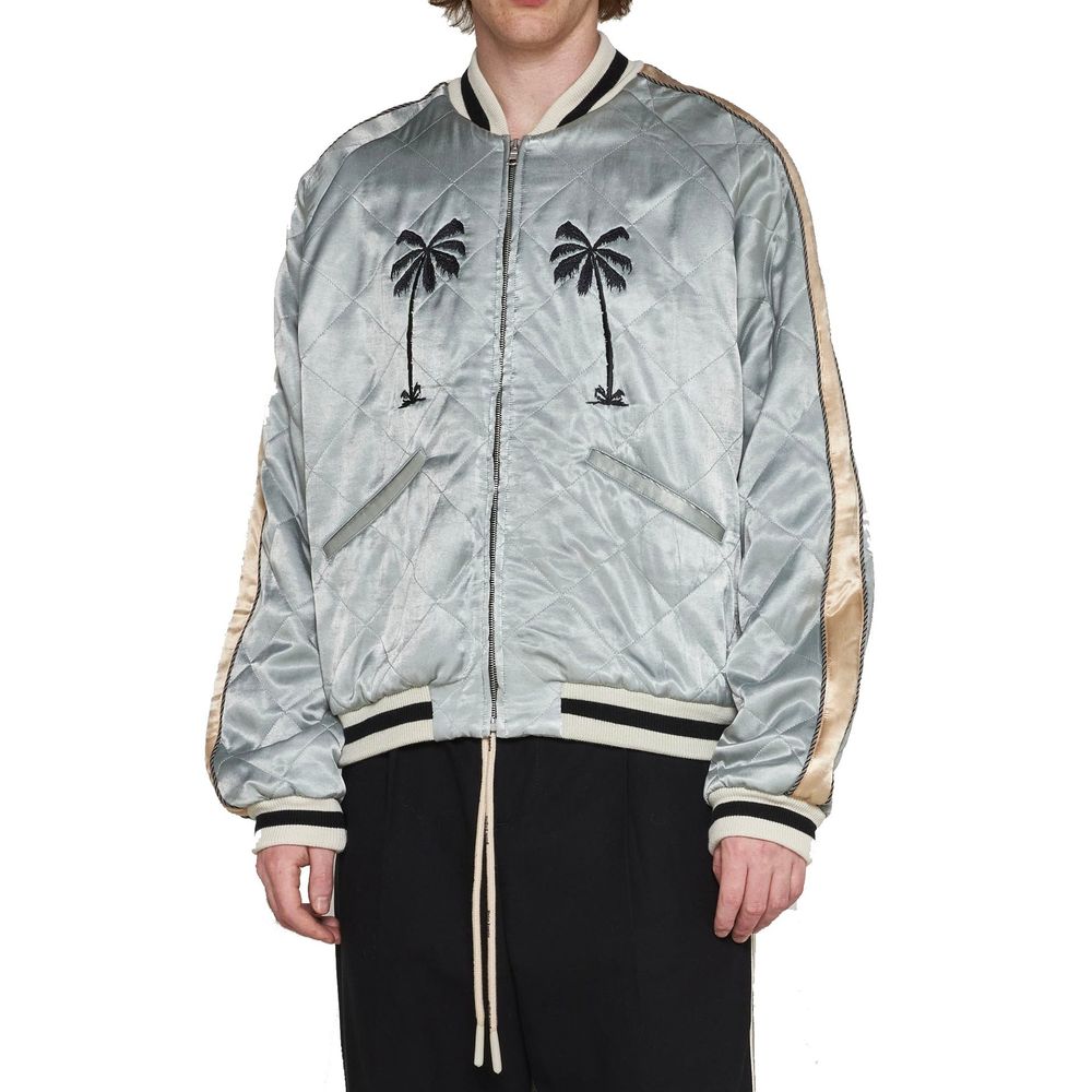 Quilted Logo Jacket