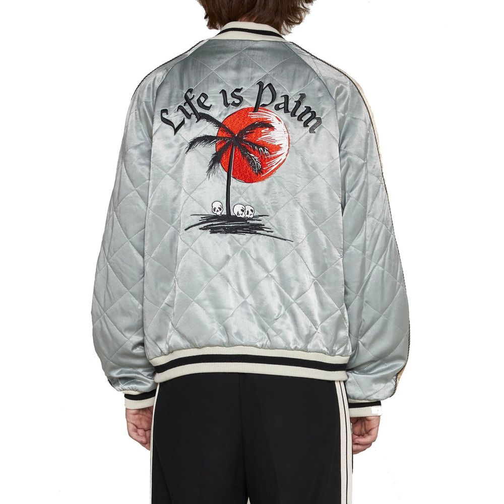 Quilted Logo Jacket