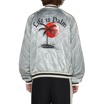 Quilted Logo Jacket