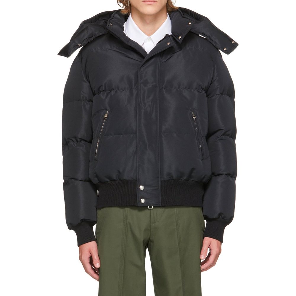 Wool Blend Padded Bomber