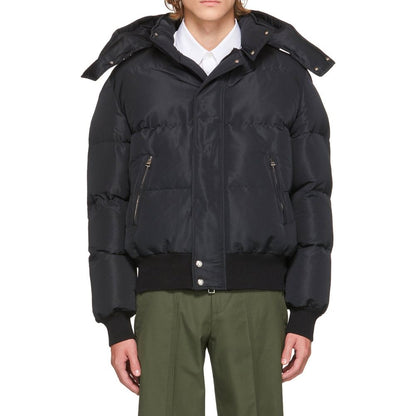 Wool Blend Padded Bomber