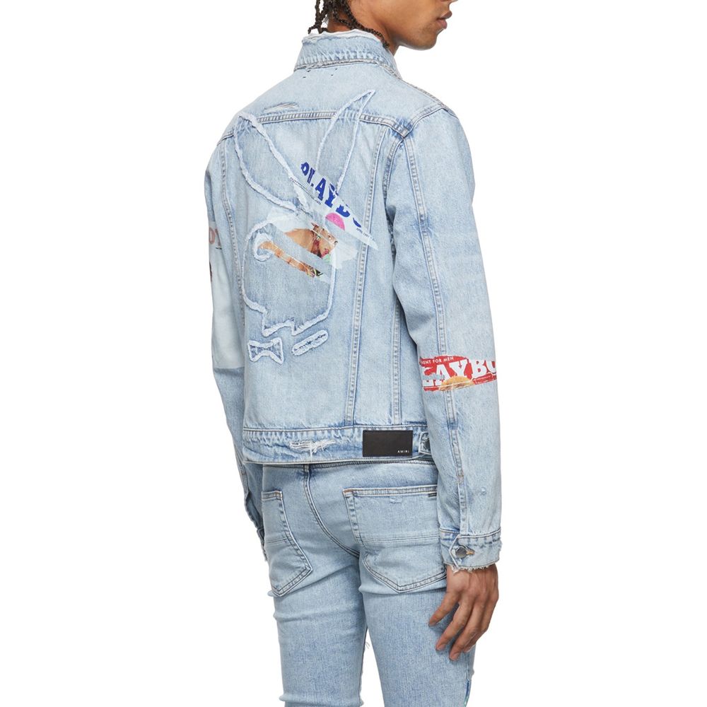 Playboy Magazine Trucker Denim Jacket