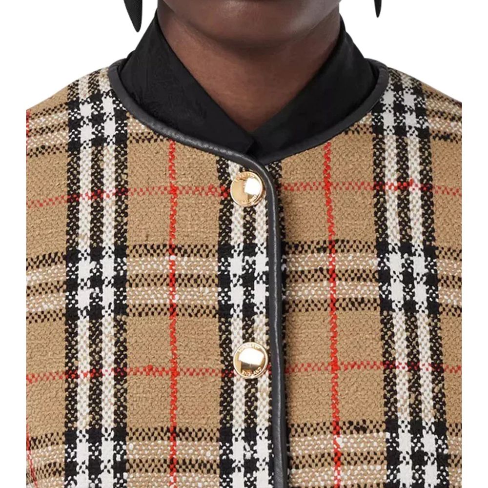 Vintage Check Motif Jacket
