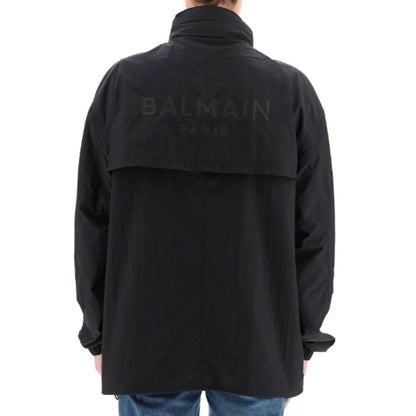 Nylon Logo Jacket