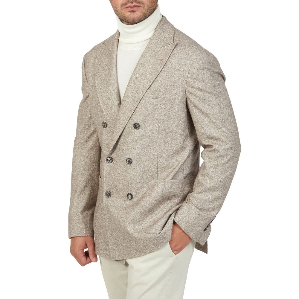 Double-Breasted Wool Jacket