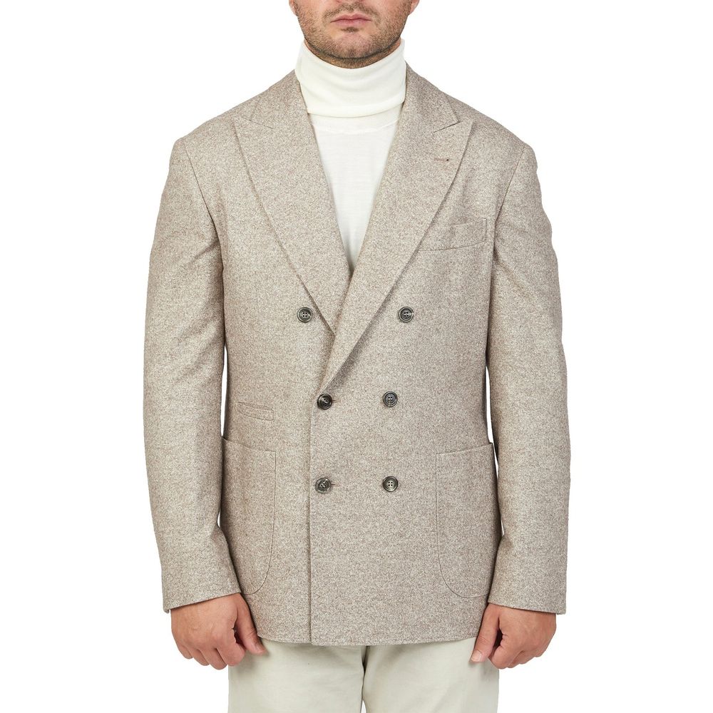 Double-Breasted Wool Jacket