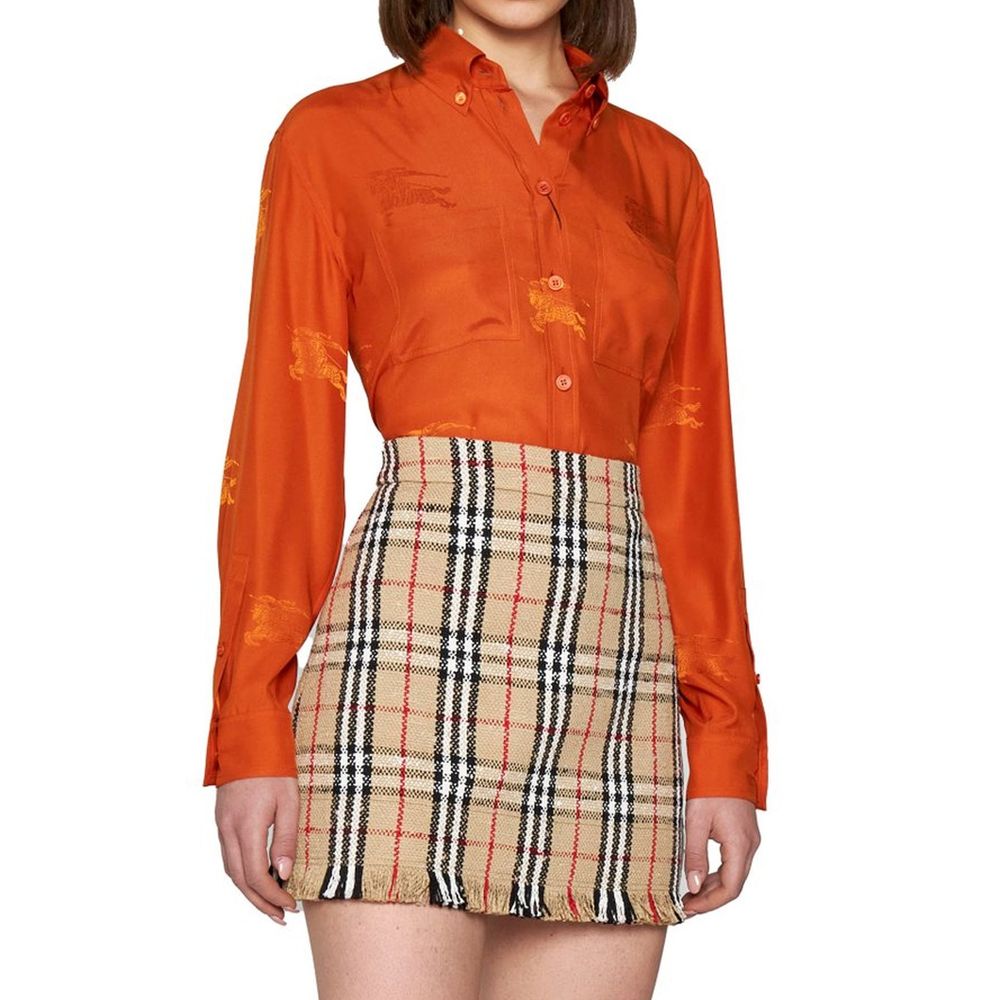 Vintage Pattern Mini Skirt