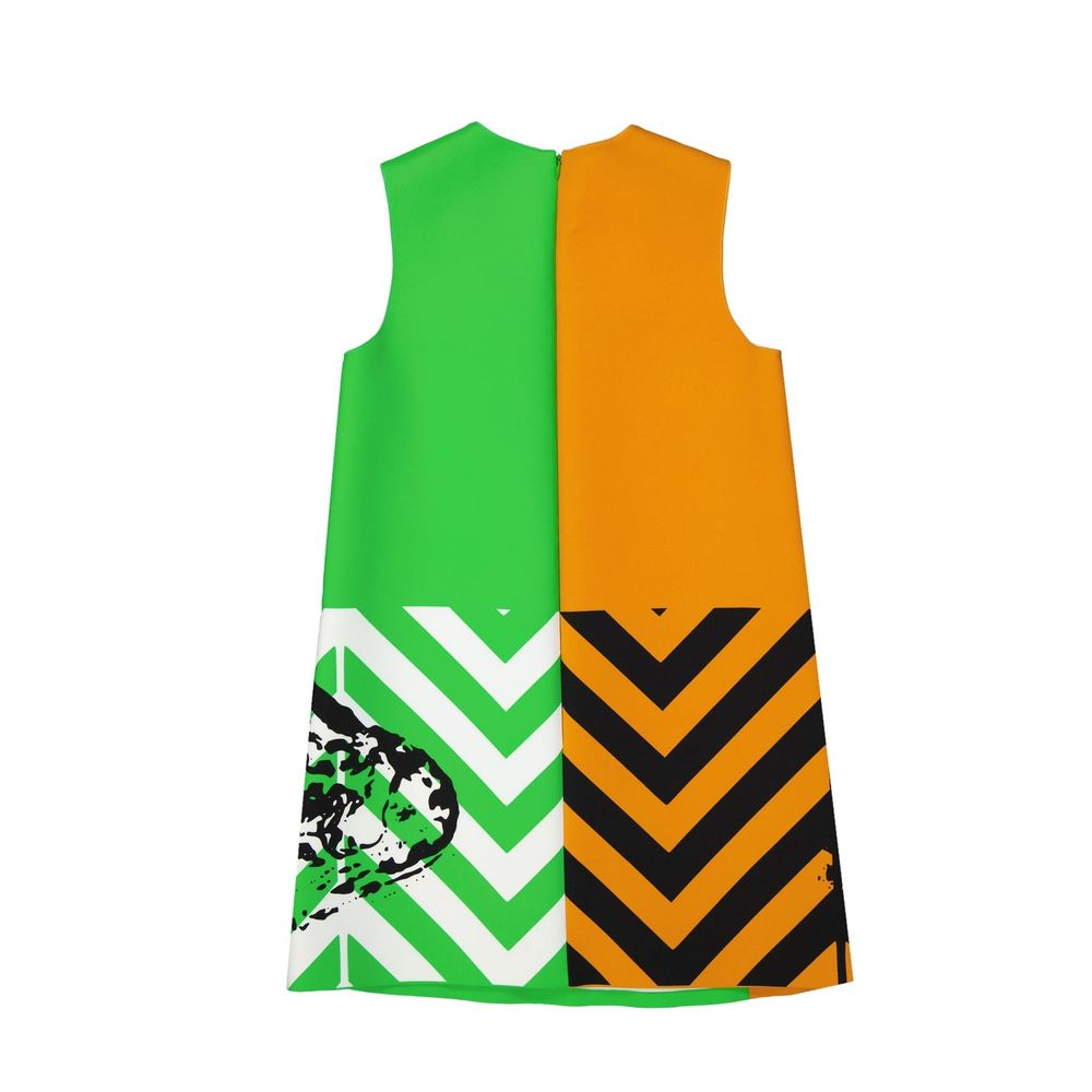 Printed Mini Dress