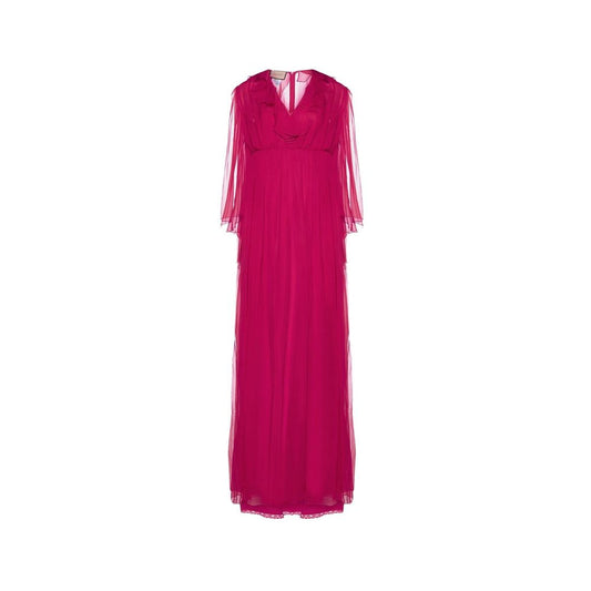Silk Midi Dress