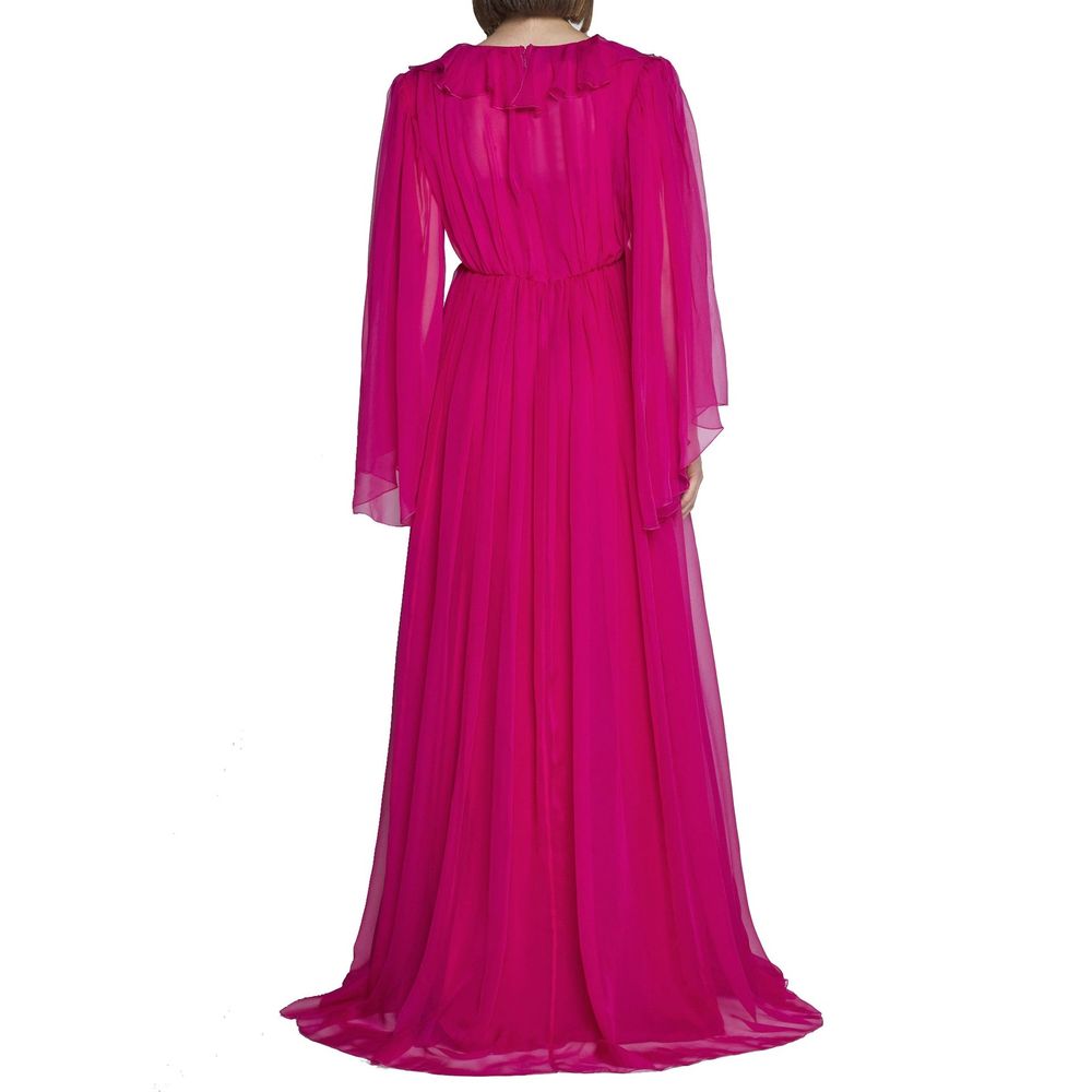 Silk Midi Dress