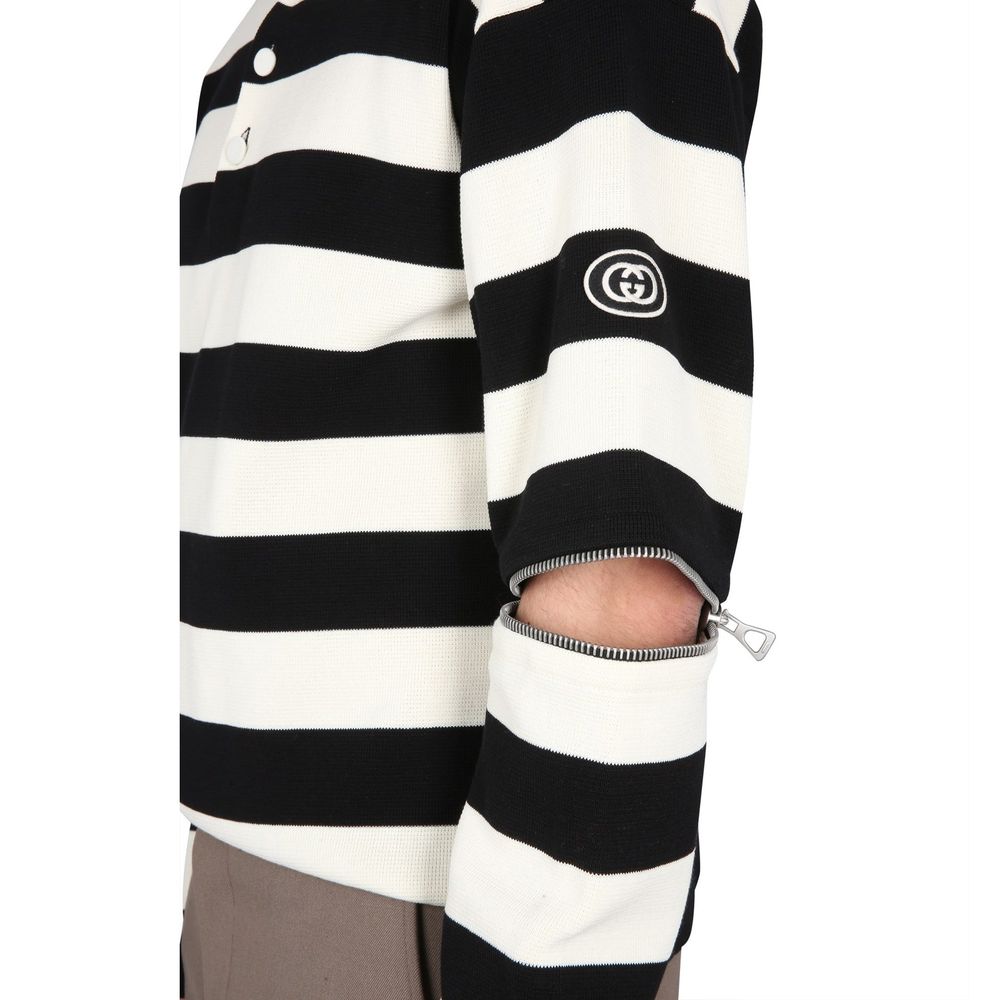 Striped Cotton Polo