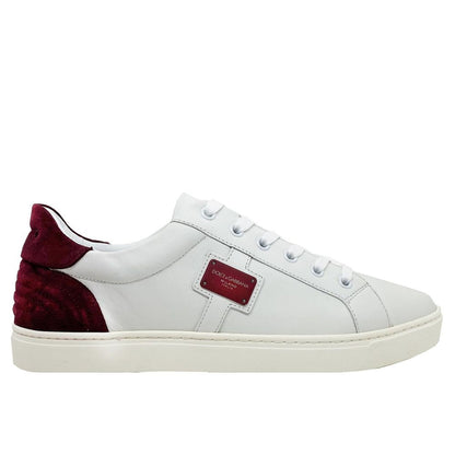 Logo Leather Sneakers